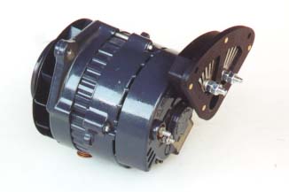 Battery Isolator mounted on Alternator